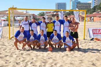 ЦСПП Пазарджик - трети по плажен футбол