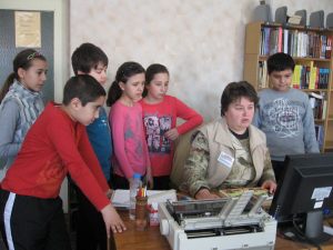 в библиотеката