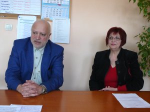 Величко Минеков и Бойка Маринска