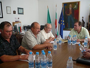 ИВан Евстатиев с кметове