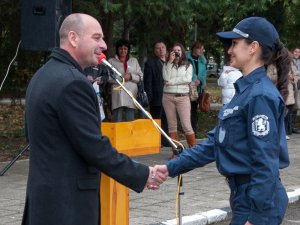 Клетвата на полицаите в Пазарджик,