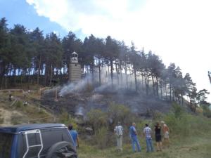 Пожар в Ракитово