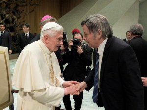 Папа Бенедикт XVI и Лъчезар Цоцорков