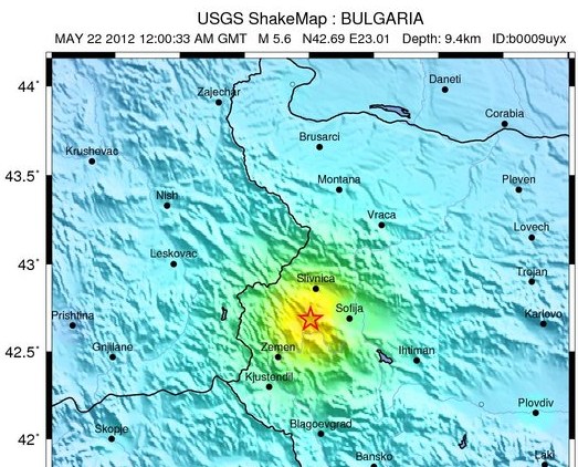 Земетресението на 21 май 2012
